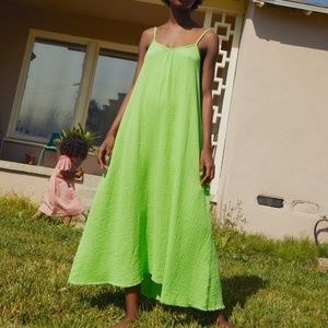 Nation LTD - LILA DRESS in Acid Green